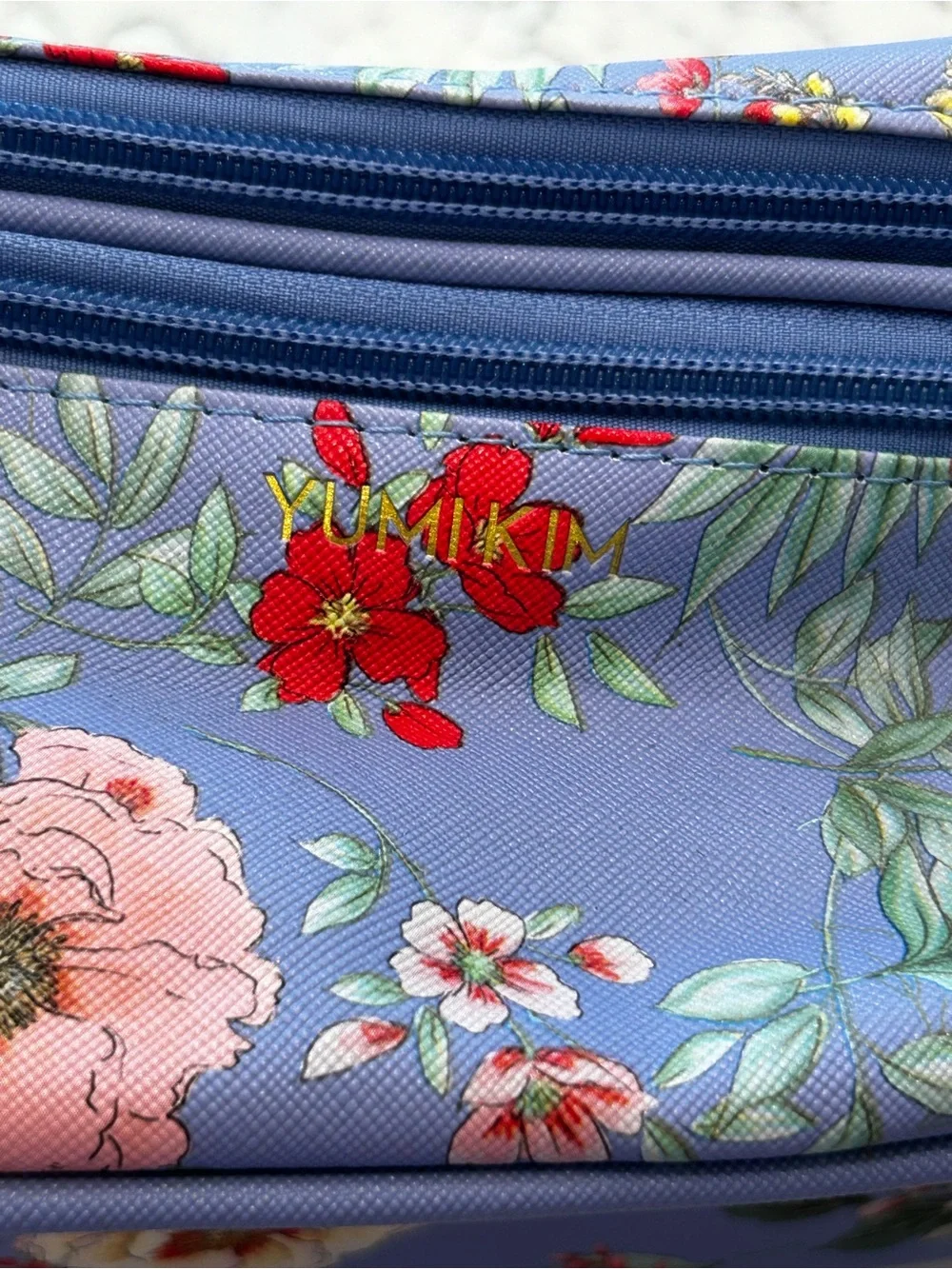 Yumi‎ Kim Floral Print Makeup Cosmetics Travel Bag